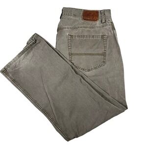 Dockers D3 Classic Fit Pants Men's 34 x 28 Gray Medium Wash Casual Work